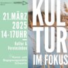Meldung: "Kultur im Fokus" des Spreewaldvereins e.V. am 21. März 2025 - jetzt anmelden