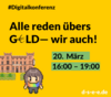 Meldung: DSEE-Digitalkonferenz "Alle reden übers Geld – wir auch!" am 20. März 2025