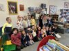 Meldung: Die ersten Klassen grüßen von ihrem Besuch in der Kinderbibliothek