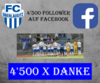 Meldung: � 4500 Followers auf Facebook - Wir sind BlauWeiß!