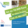 Meldung: Lokale Aktionsgruppe Havelland gibt 120.000 Euro für Kleinprojekte frei.