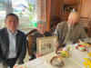 Vorschaubild der Meldung: Bürgermeister Axel Schmidt gratuliert ältester Perlebergerin zum 101. Geburtstag