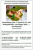 Meldung: Ausstellung vom 17. April bis 16. Juni - Hobby Basteln - mit Pappe, Holz ...... und Fantasie