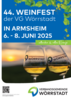 Meldung: 44. Weinfest der Verbandsgemeinde Wörrstadt in Armsheim