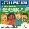 Meldung: Stellenausschreibung im Bereich Hauptamt - als Kinder- und Jugendreferent (m/w/d)