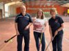 v.l.n.r. Holger Mudrick (Geschäftsführer Kreissportbund OSL e.V.), Emily Jahn (Bildungsbüro Landkreis OSL) und Heidrun Lukas (Vorstandsvorsitzende Kreissportbund OSL e.V. (Bild: Landkreis OSL/Nora Bielitz)