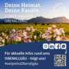 Vorschaubild der Meldung: Landkreis Oberallgäu jetzt auf Whatsapp, Instagram, Facebook und LinkedIn