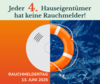 Meldung: �� Rauchmeldertag 2025 appelliert an Wohneigentümer ��