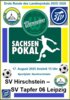 Meldung: Sachsenpokal-Spiel