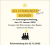 Wollen Sie die Sternsinger zu Gast haben?