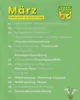 Meldung: Monatsübersicht für März 2026