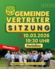 Meldung: Einladung zur Gemeindevertretersitzung