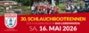 Meldung: 30. Schlauchbootrennen der Feuerwehren am 16. Mai 2026 in Bad Liebenwerda