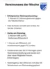 Meldung: Vereinsnews