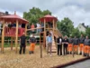 Einweihung des neuen Spielgerätes