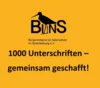 Meldung: 1000 Unterschriften erreicht!