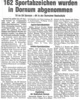 Meldung: 78 Sportabzeichen an Sportler