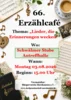 Meldung: 66. Erzählcafe - 03. August 2026, ab 15 Uhr in der Schwälmer Stube der Antreffhalle