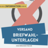 Meldung: Information zur Briefwahl