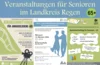 Meldung: Veranstaltungen für Senioren im Landkreis Regen (65+)