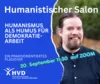 Humanismus als Humus der Demokratie - Humanistischer Salon am 20.09.
