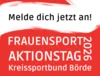 Vorschaubild der Meldung: Frauensport-Aktionstag 2026: Anmeldung ab sofort möglich