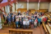 Gruppenfoto nach dem Gottesdienst