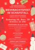 Meldung: Weihnachtsfeier im Schafstall am 28.11.2026