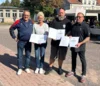 Vorschaubild der Meldung: Drei Ehrennadeln in Bronze für besonderes Engagement in Nordgermersleben