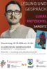 Vorschaubild der Meldung: Lesung & Gespräch mit Lukas Rietzschel „Sanditz“