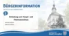 19. Haupt- und Finanzausschusssitzung