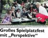 Meldung: Großes Spielplatzfest mit " Perspektive"