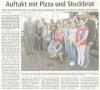 Vorschaubild der Meldung: Auftakt mit Pizza und Brot