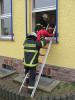 Foto zu Meldung: Feuerwehrübung in der Argenthaler Grundschule