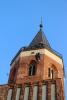 Foto zu Meldung: Übung nach Ostern: Höhenrettung auf dem Kirchturm der Stadtkirche