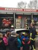 Foto zu Meldung: Zinndorfer Feuerwehr beim Projekttag