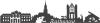 Vorschaubild der Meldung: Rathenow-Skyline als Aufkleber