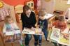 Foto zu Meldung: Bücherwurm Willi zu Gast