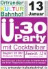 Meldung: Ü30-Party im Kulturbahnhof Ortrand