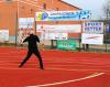 Steffen Röher warf den Speer über 50m (50,12m)