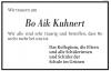 Foto zu Meldung: Wir trauern um Bo Aik Kuhnert