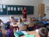 Foto zu Meldung: Simona Koß besuchte die Rehfelder Grundschule