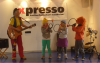 Vorschaubild der Meldung: Clownin Augustine begeisterte ihr Publikum im Kinder- und Jugendkulturbahnhof X-Presso