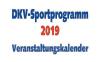 Sportprogramm 2019 des Deutschen Kanu-Verbandes