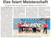 Meldung: Handball Meisterschaft der weiblichen B-Jugend