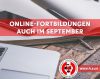 Vorschaubild der Meldung: Online-Fortbildung im September jetzt buchen!