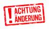 Vorschaubild der Meldung: Geänderte Anstoß-Zeiten der Herren und Damen!!