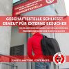 Vorschaubild der Meldung: Geschäftsstelle schließt erneut