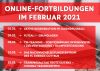 Vorschaubild der Meldung: Online-Fortbildungen im Februar jetzt buchbar!