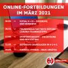 Vorschaubild der Meldung: Online-Fortbildungen im März jetzt buchbar!